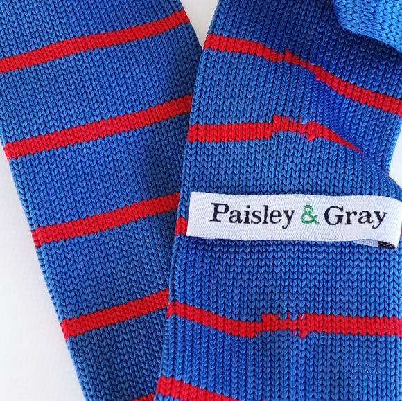 Pasley & Gray Casual square Tie NWOT - Picture 2 of 4